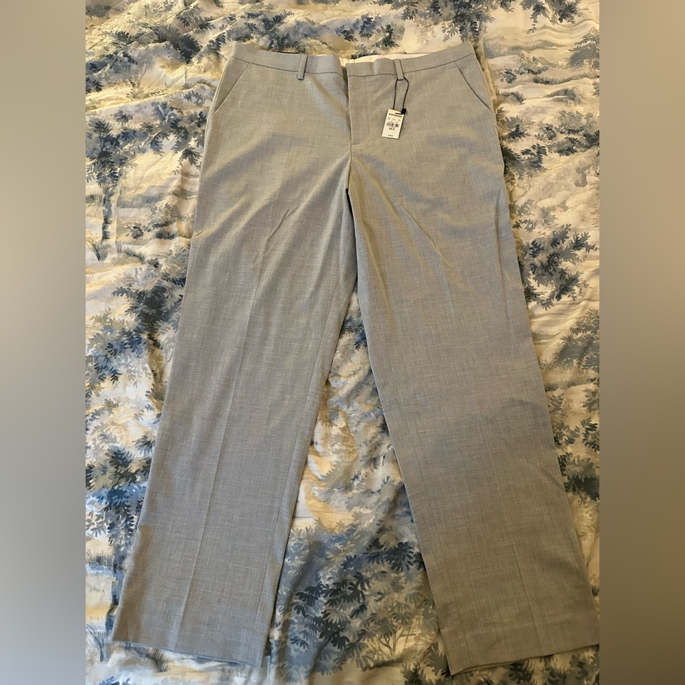 Express Light Gray Men's classic Dress Pants NWT